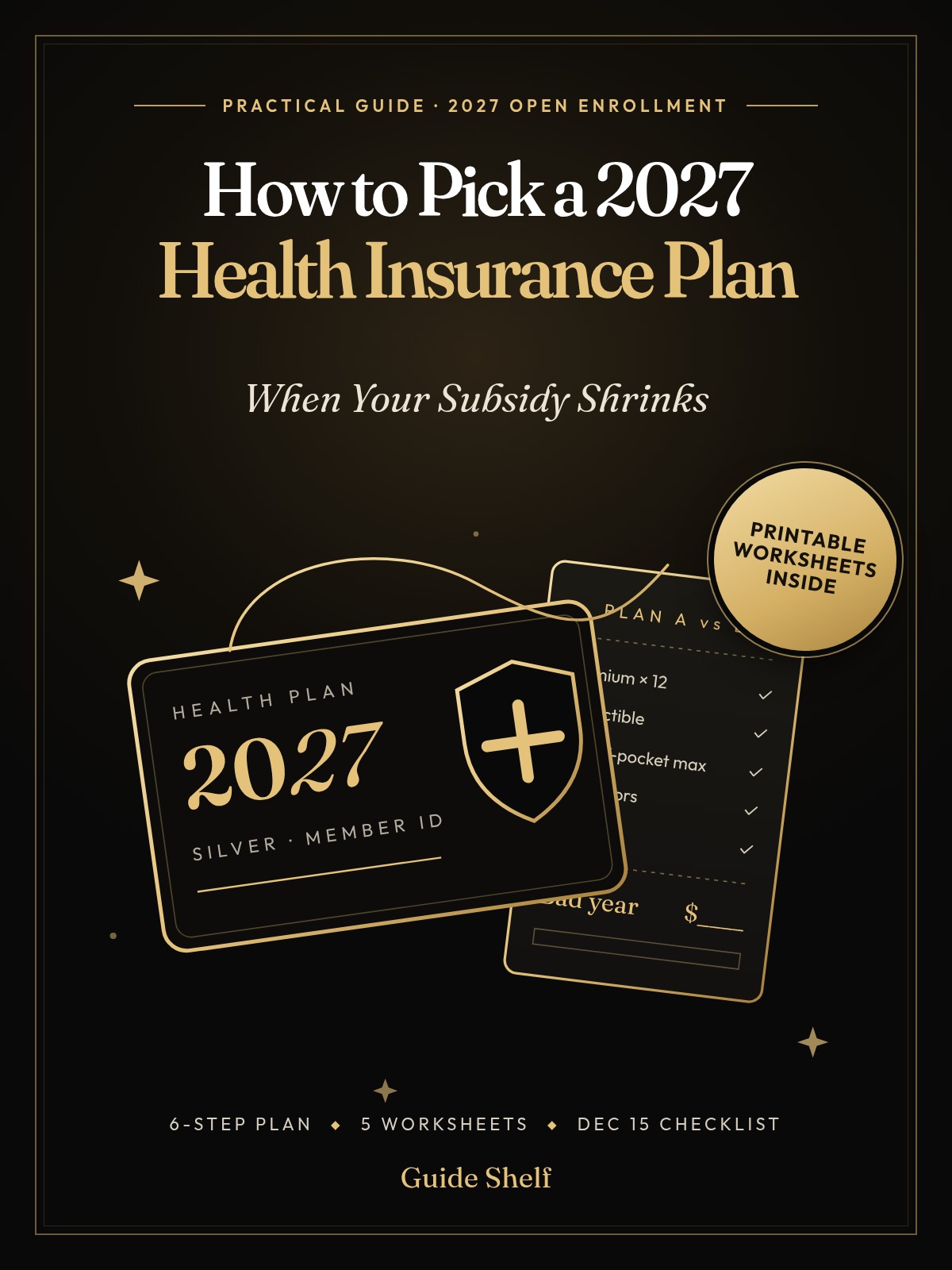 How to Pick a 2027 Health Insurance Plan guide cover